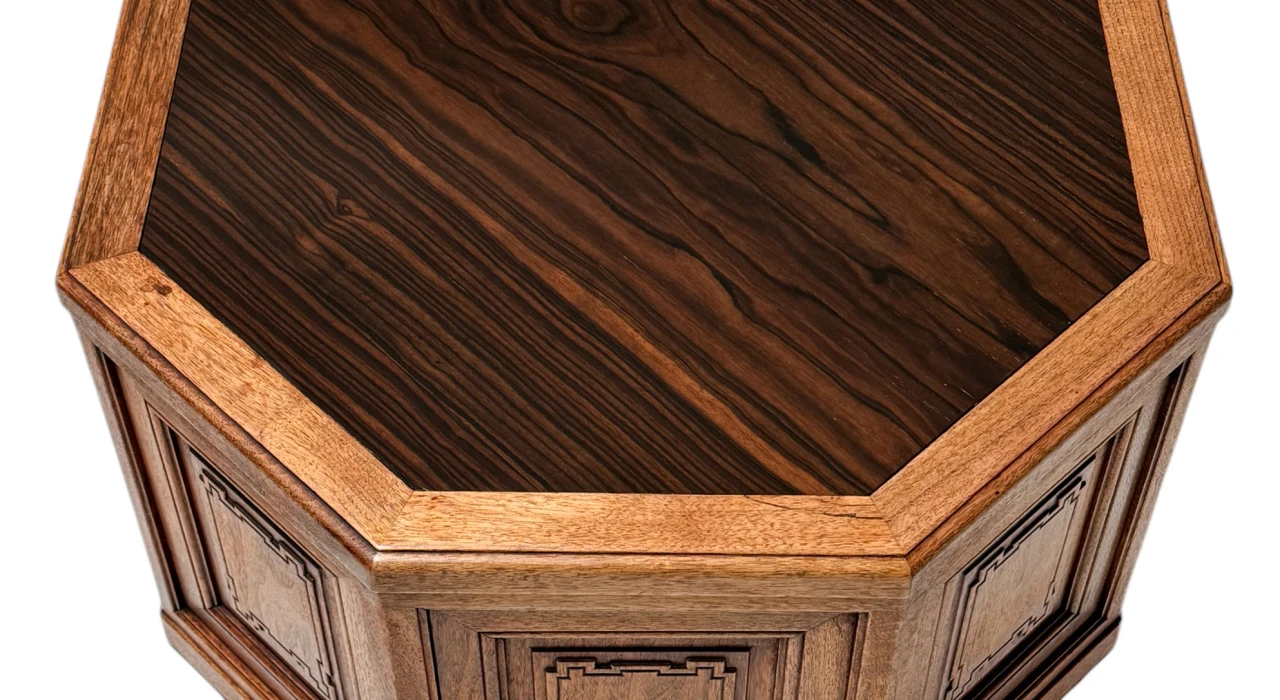 Art Deco Amsterdamse School Coffee Table or Cabinet by Napoleon Le Grand, 1920s